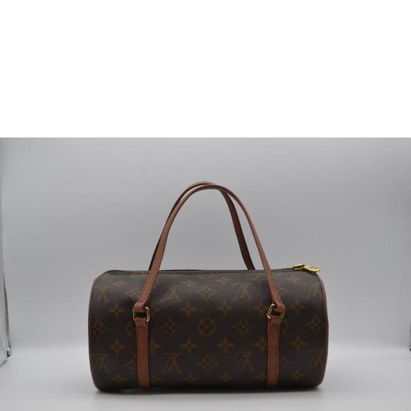 Louis Vuitton Brown Monogram Bag Satchel Papillon - Picture 1 of 11